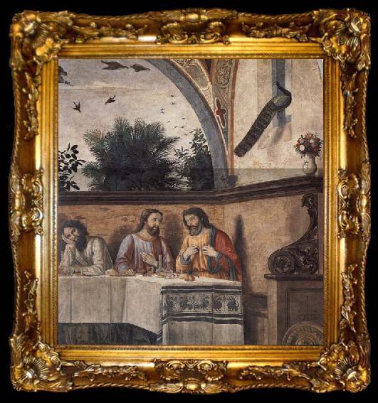 framed  Domenicho Ghirlandaio Details of Abendmahl, ta009-2